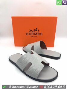 Сандалии Hermes кожаные