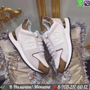 Кроссовки Louis Vuitton RUN AWAY Луи Виттон LV Черный