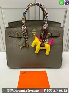 Hermes Birkin 35 сумка Серый