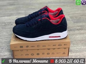 Кроссовки Nike Air Max 90 с мехом черные