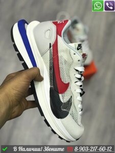 Кроссовки Nike x Sacai VaporWaffle серые