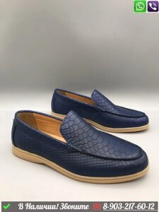 Мокасины Loro Piana мужские кожаные