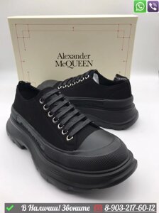 Кроссовки Alexander McQueen черные