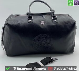 Дорожная сумка Versace черная