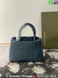 Сумка тоут Bottega Veneta Синий