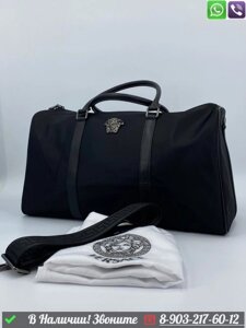 Дорожная сумка Versace черная