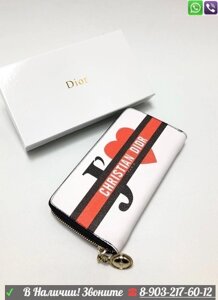 Кошелек Christian Dior с логотипом