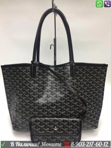 Сумка GOYARD Saint Louis шоппер Гоярд Серый