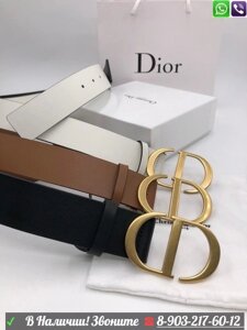 Ремень Christian Dior Белый