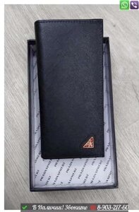Кошелек Prada кожаный