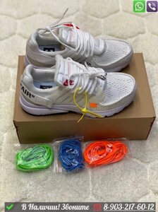 Кроссовки Nike x Off-White Air Presto белые