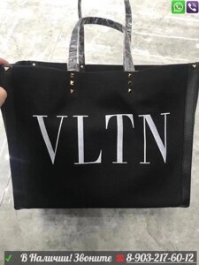 Valentino VLTN большая сумка шоппер Черный