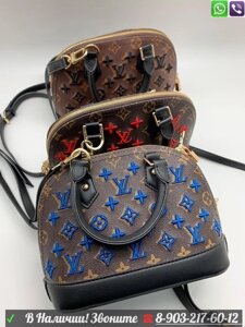 Сумка Louis Vuitton Alma BB с вышивкой