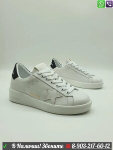 Кеды Golden Goose Pure Star со звездой Черный