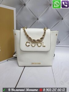 Рюкзак Michael kors Cool Mott Майкл корс с цепочкой Белый