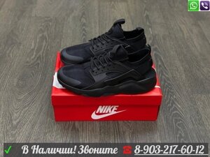 Кроссовки Nike Air Huarache Ultra черные
