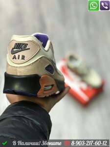 Кроссовки Nike Air Max 90 бежевые