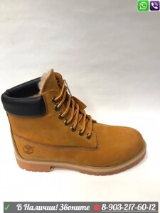 Ботинки Timberland с мехом Коричневый