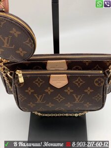 Сумка Louis Vuitton Multi Pochettе две в одной