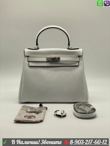 Сумка Hermes Kelly 28 Гермес Келли Лиловый