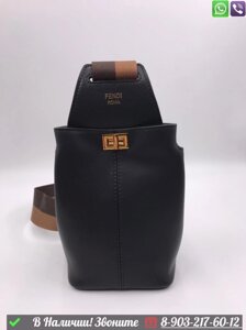 Мини рюкзак Fendi Guitar Черный