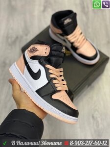 Кроссовки Nike Air Jordan 1 Mid SE Пудровый