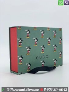 Зарядка Gucci беспроводная для iPhone коричневая