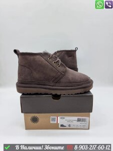 Ботинки UGG Neumel замшевые зимние