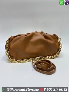 Bottega Pouch с цепью сумка Оранжевый