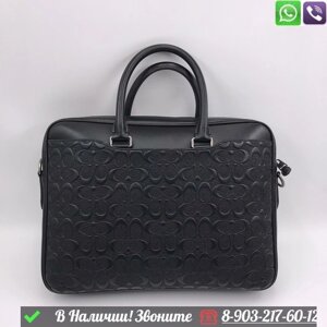 Мужская сумка Coach черная