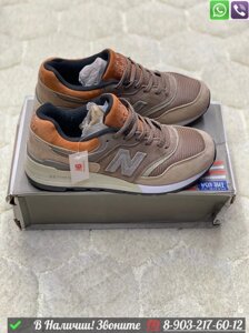 Кроссовки New Balance 997 бежевые