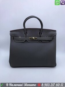 Сумка Hermes Birkin 35 Гермес Серый