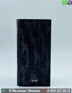 Кошелек Dior кожаный без молнии