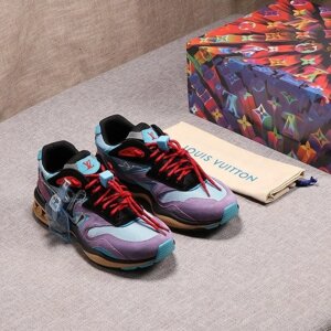 Кроссовки Louis Vuitton Trail сиреневые