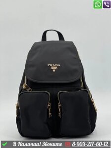 Рюкзак Prada нейло черный