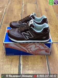 Кроссовки New Balance 574 коричневые