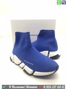 Кроссовки Balenciaga Speed синие