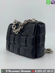 Сумка Bottega Veneta Padded Cassette Черный