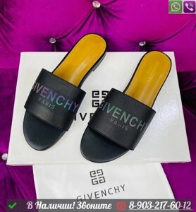 Шлепанцы Givenchy Черный