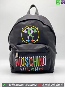 Рюкзак Moschino тканевый черный