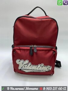 Рюкзак Valentino с логотипом Красный