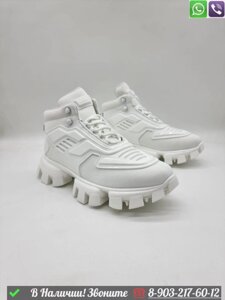 Кроссовки Prada Cloudbust Thunder зимние Белый