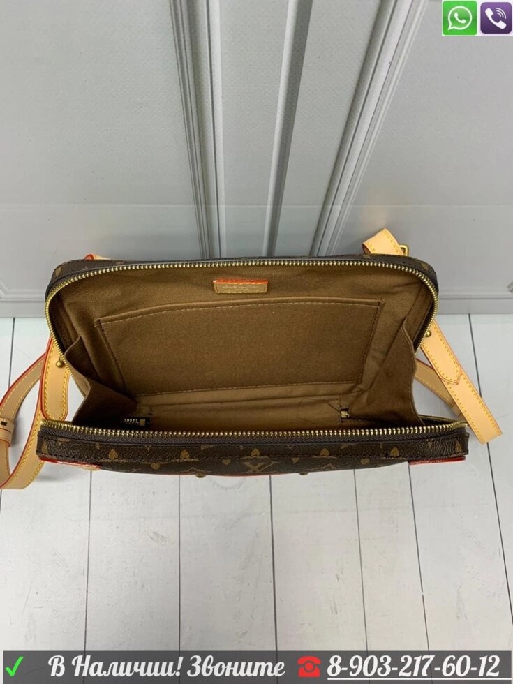 Плоская сумка Louis vuitton Soft Trunk M44779 Луи Витон от компании Интернет Магазин брендовых сумок и обуви - фото 1