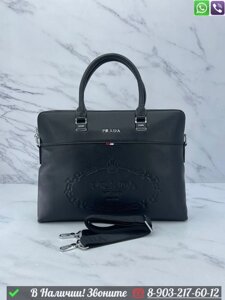 Портфель Prada черный