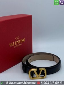 Ремень Valentino Молочный