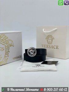 Ремень Versace черный