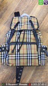 Рюкзак Burberry Rucksack Тканевый Берберри в клетку