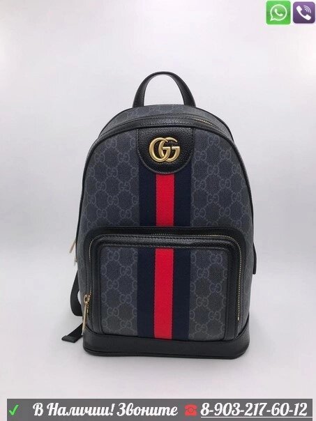 Рюкзак Gucci Pomme GG от компании Интернет Магазин брендовых сумок и обуви - фото 1