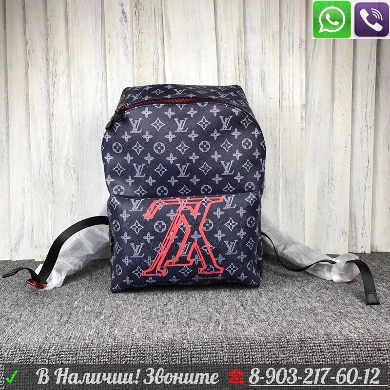 Рюкзак Louis Vuitton Apollo Upside Down Monogram Eclipse от компании Интернет Магазин брендовых сумок и обуви - фото 1