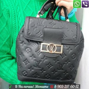 Рюкзак Louis Vuitton Dauphine Empreinte Луи Виттон Черный